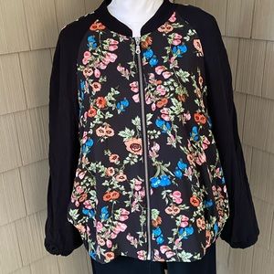 ALYX Floral Pattern Zipping Top 1X